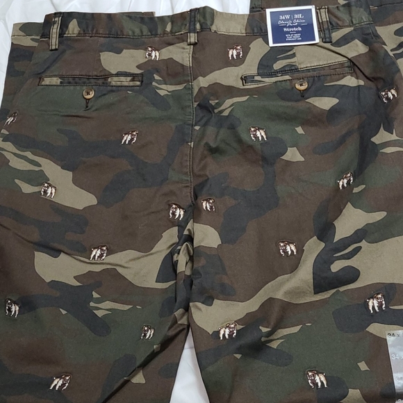 Club Room 34x32 bulldog camo pants - Picture 11 of 16